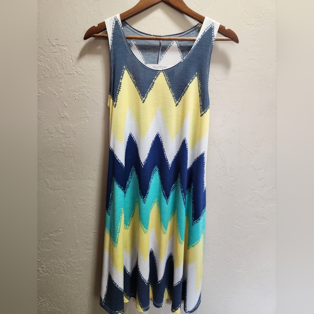 Women's Chevron Print Sundress